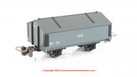 990404 Rapido Peaked Roof Van -  Grey 'Lead' No.28